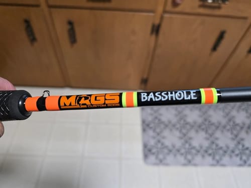 Customer photo review of Custom Spinning Rod