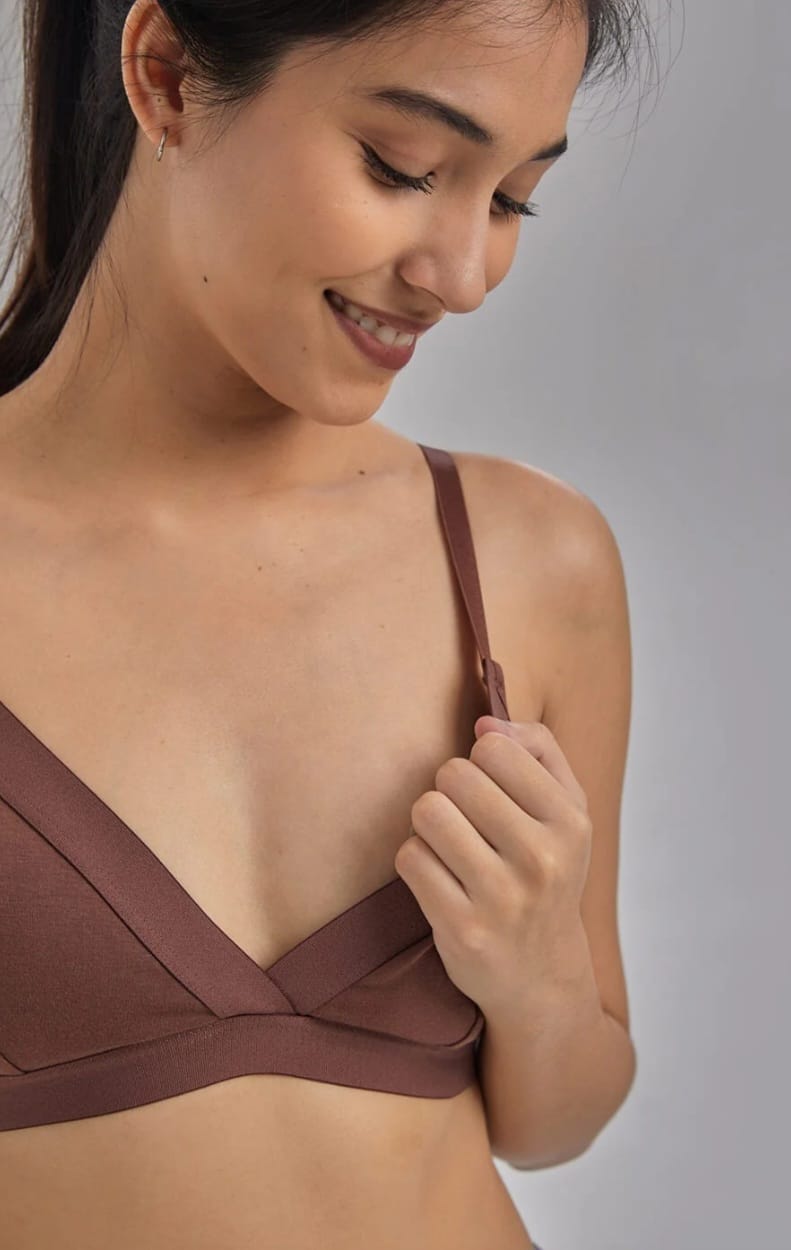 Customer photo review of Brooklyn Triangle Bra