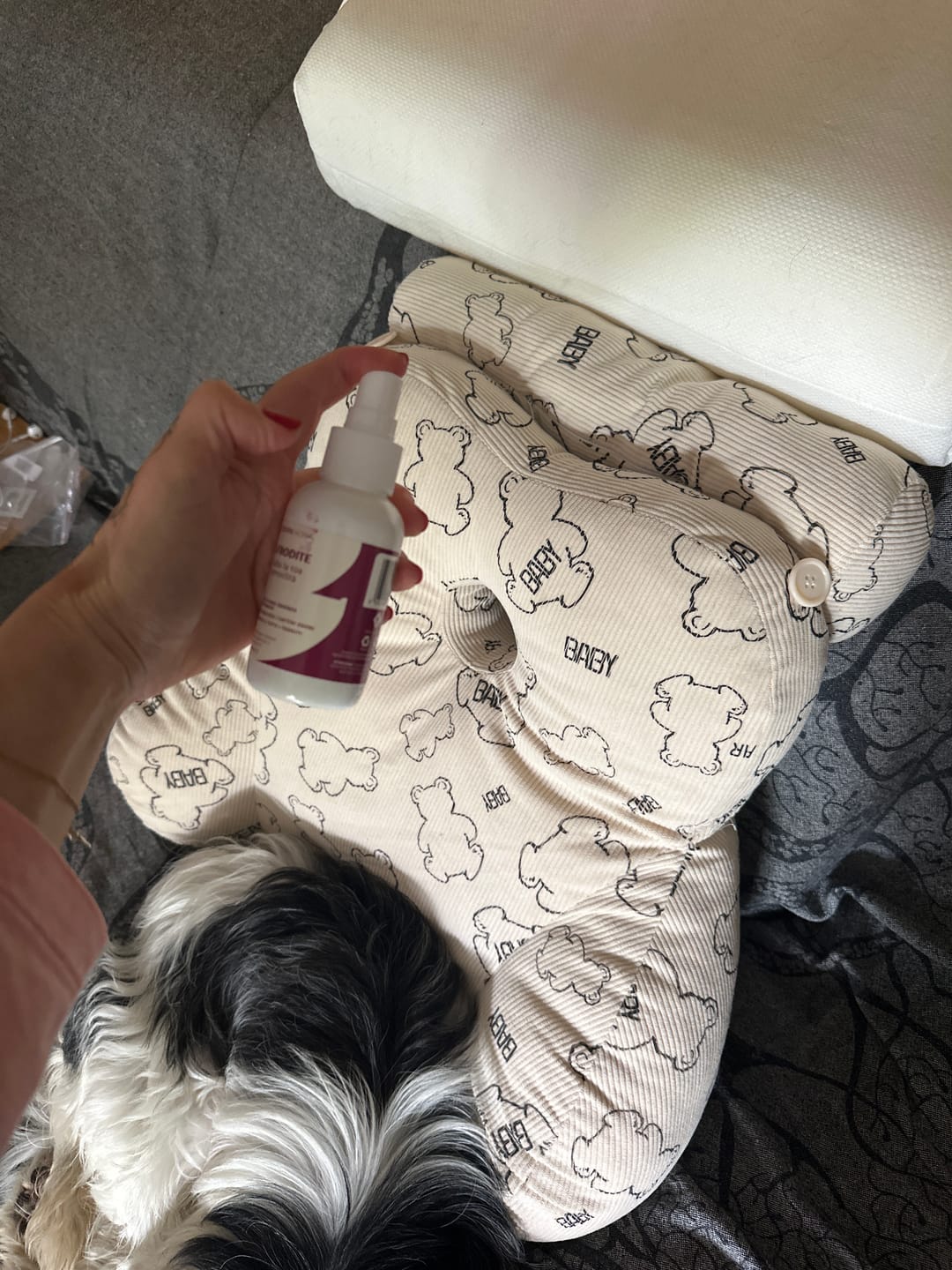 Customer photo review of Profumo spray per tessuti Afrodite ml.100