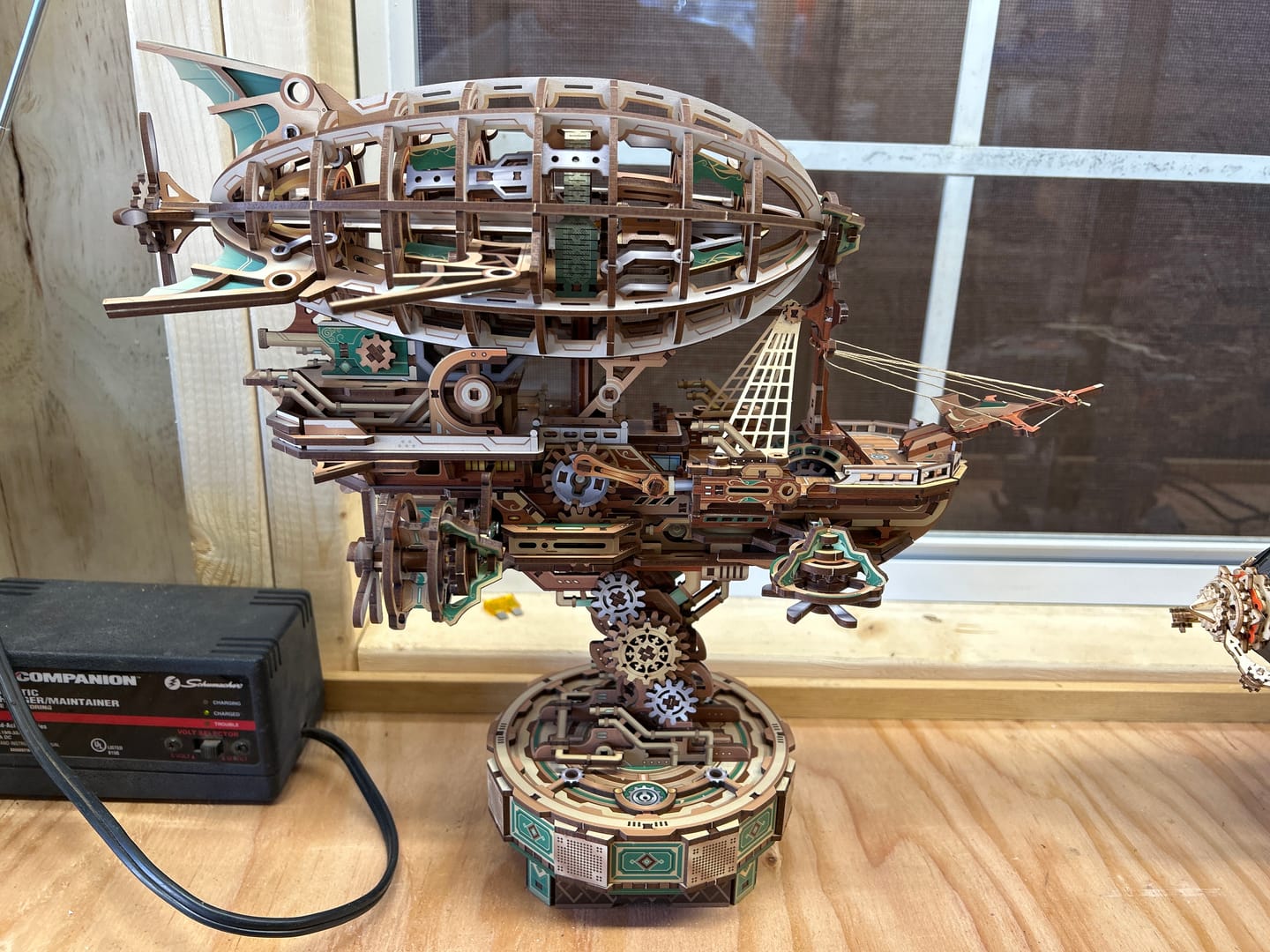 Customer photo review of Vapor Trek 3D Wooden Puzzle