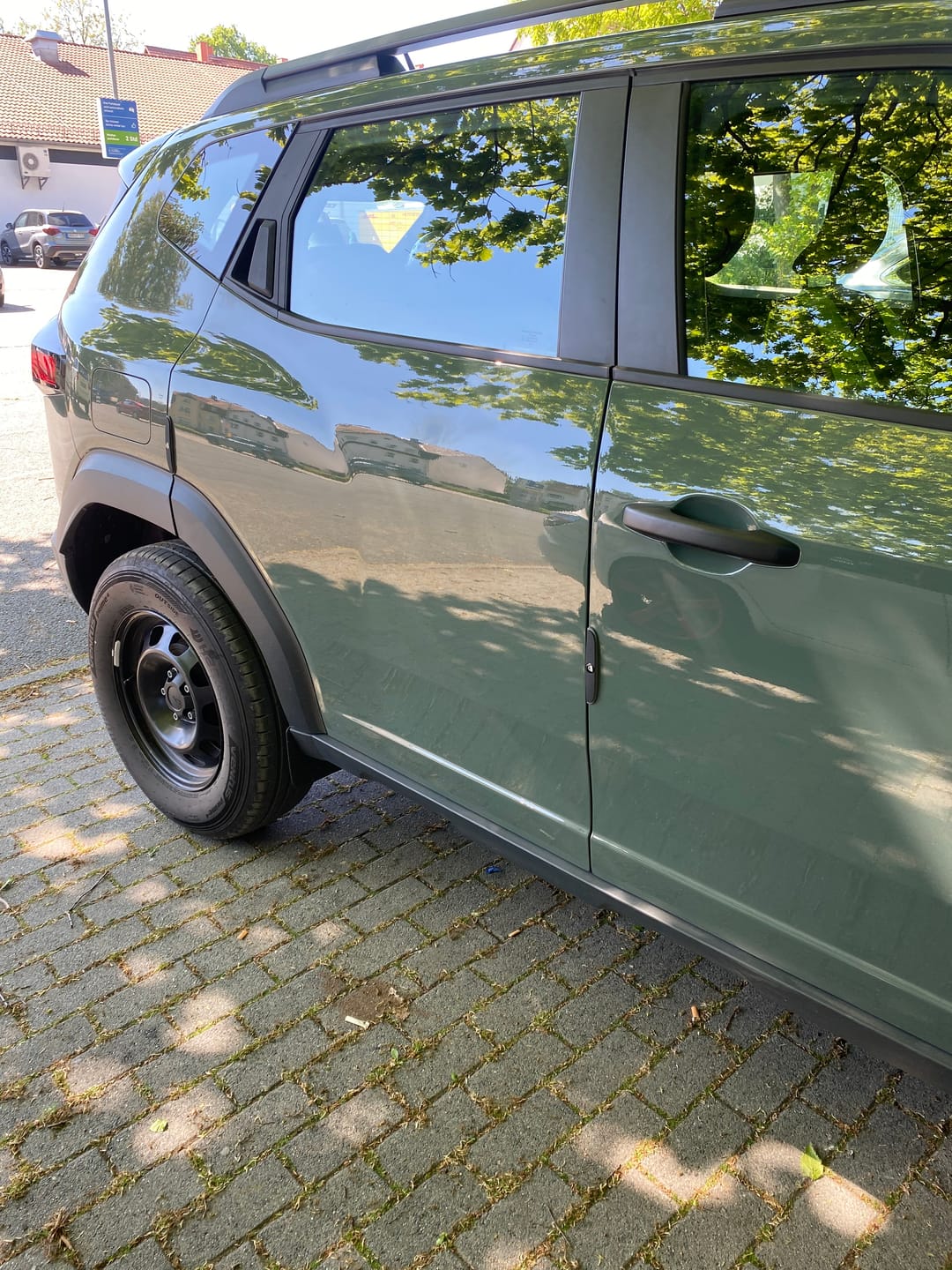 Customer photo review of Stoß- und kratzfeste Türschutzleisten (4 Stück)