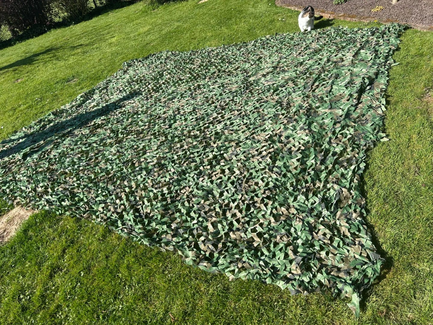 Customer photo review of Voile d'Ombrage Camouflage Premium