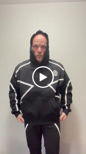 Customer video review of Black Tech Hoodie