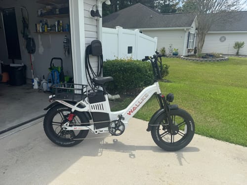 Customer photo review of 2025 Wallke H7 Step-Thru | 3200W Ebike 40/60Ah Battery