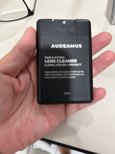Customer photo review of Triple Action Lens Cleaner (20ml)
