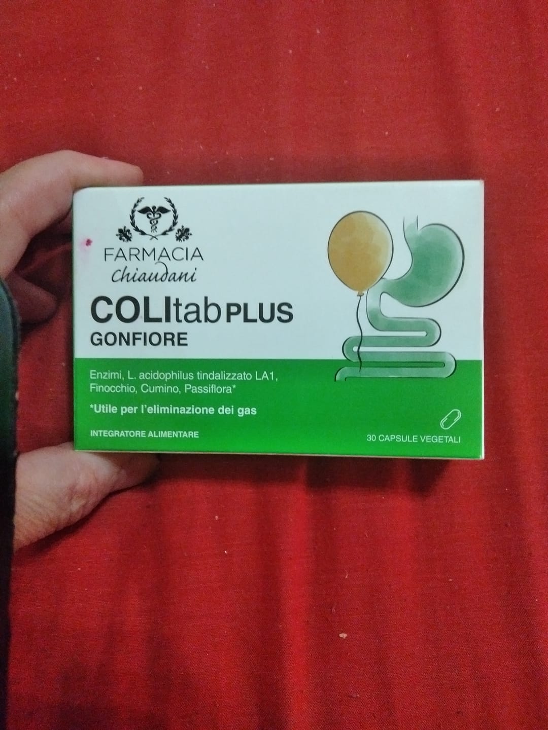 Customer photo review of COLItab PLUS GONFIORE