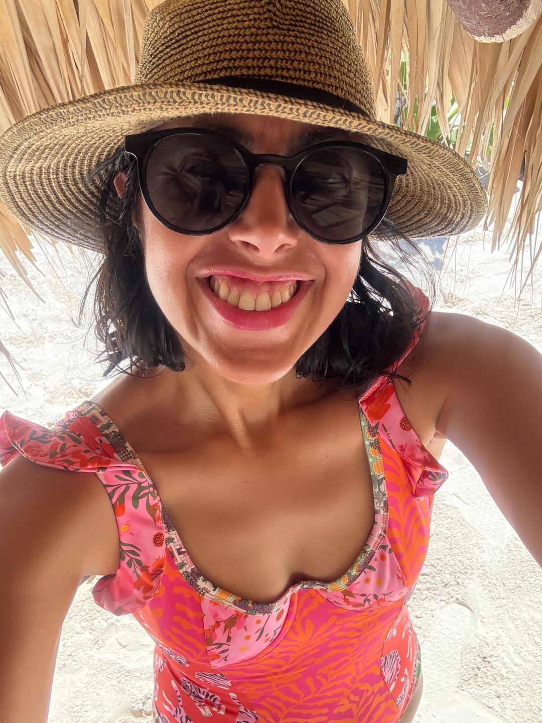 Customer photo review of One Piece Pink Wild & Free (Tirantes anchos)