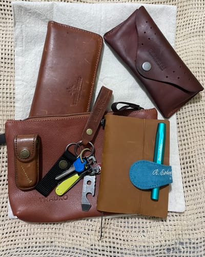 Customer photo review of Neceser Praga Cognac