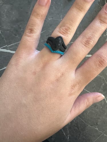 Customer photo review of Silicone Diamond - Marquise Collection