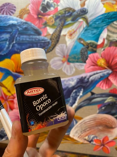 Customer photo review of Artel - Barniz Opaco 80 ml