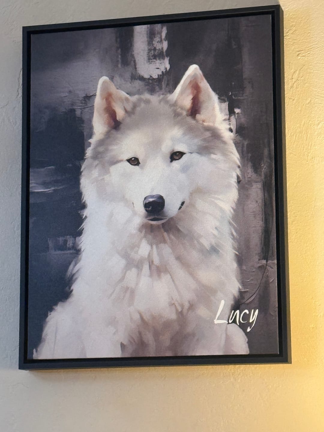Customer photo review of Classic 1 Pet Portrait