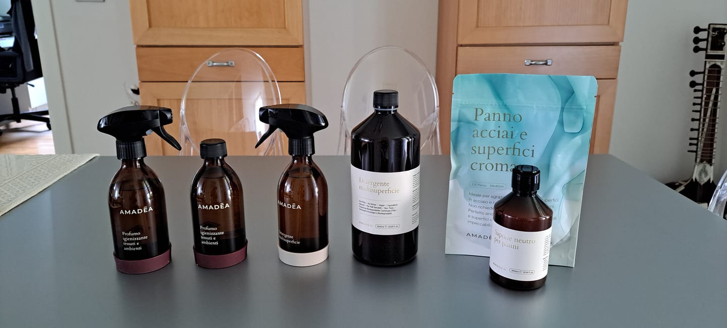 Customer photo review of Detergente multisuperficie - Ricarica da 1L