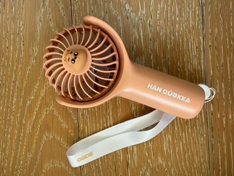 Customer photo review of STRAY KIDS - dominATE SEOUL WORLD TOUR OFFICIAL MD SKZOO HANDHELD FAN