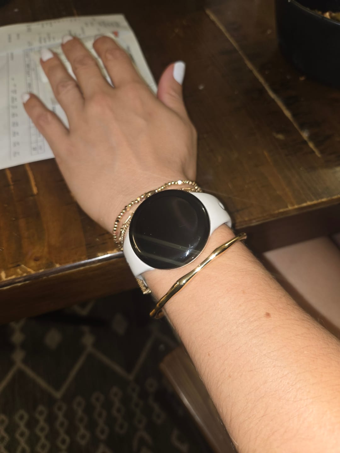 Customer photo review of Bamboo Bangle
