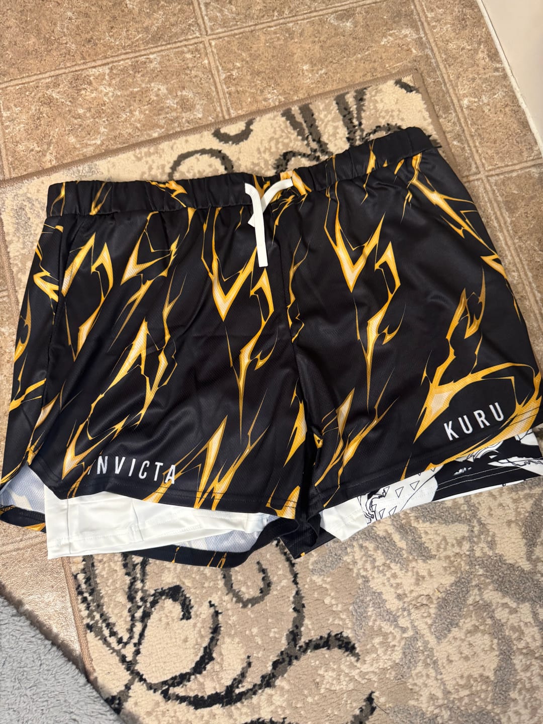 Customer photo review of Thunder Guardian Performance Shorts