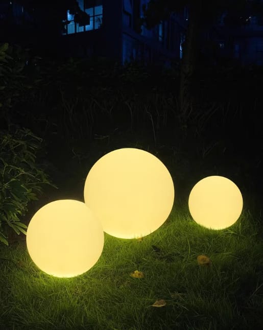 Customer photo review of GardenMate™ - Spherical Garden Light