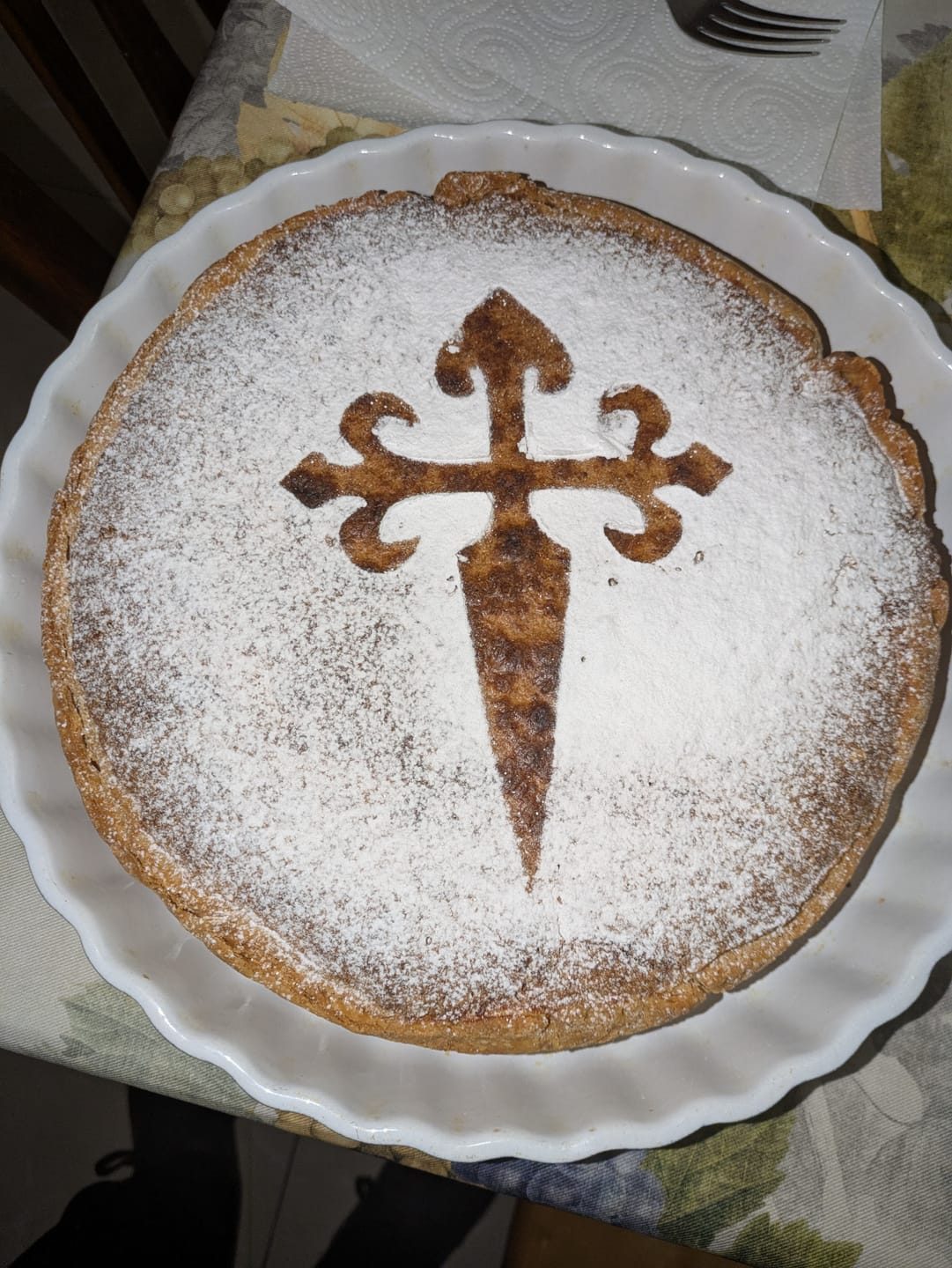 Customer photo review of La auténtica tarta de almendra