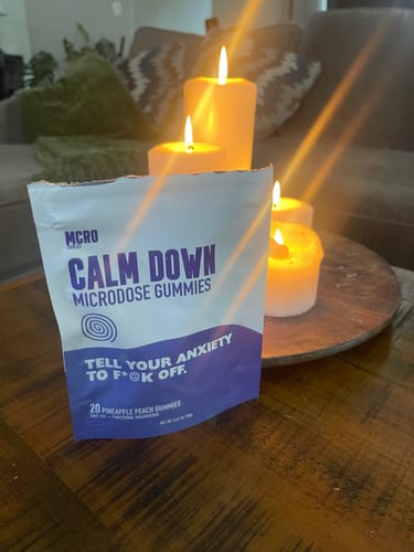 Customer photo review of Calm Down