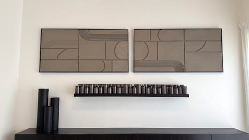 Customer photo review of WOOD CARVING-Warm Grey Color Painting SOAWCP026-BG