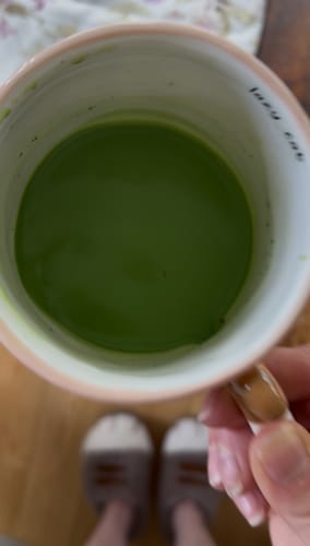 Customer photo review of Matcha Premium
