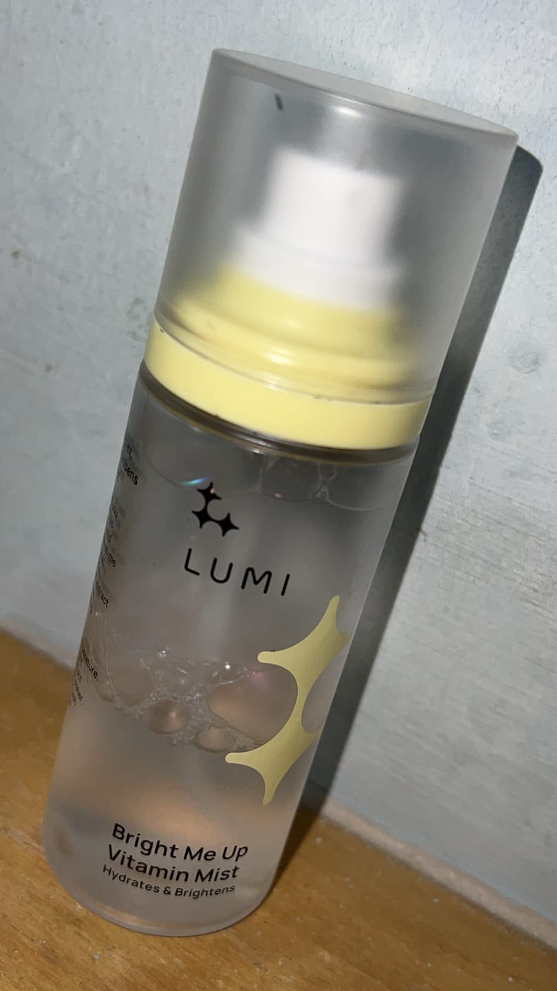Customer photo review of Bright Me Up Vitamin Mist