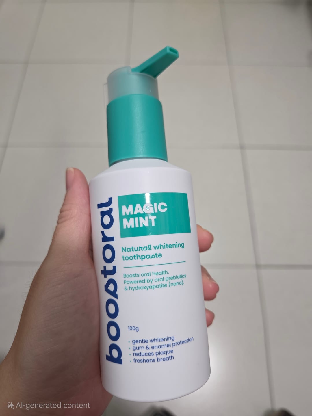 Customer photo review of Whitening & Care Duo