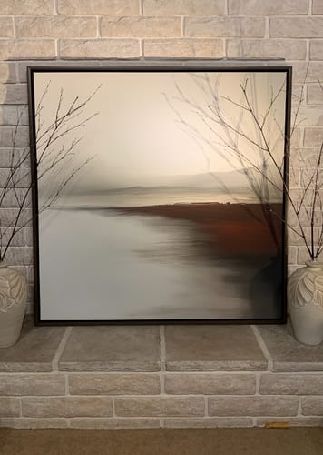 Customer photo review of Fading Light Canvas Art