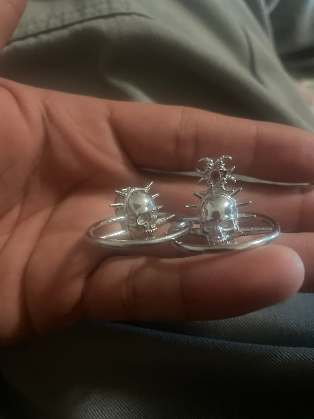 Customer photo review of ORBITUARY PENDANT