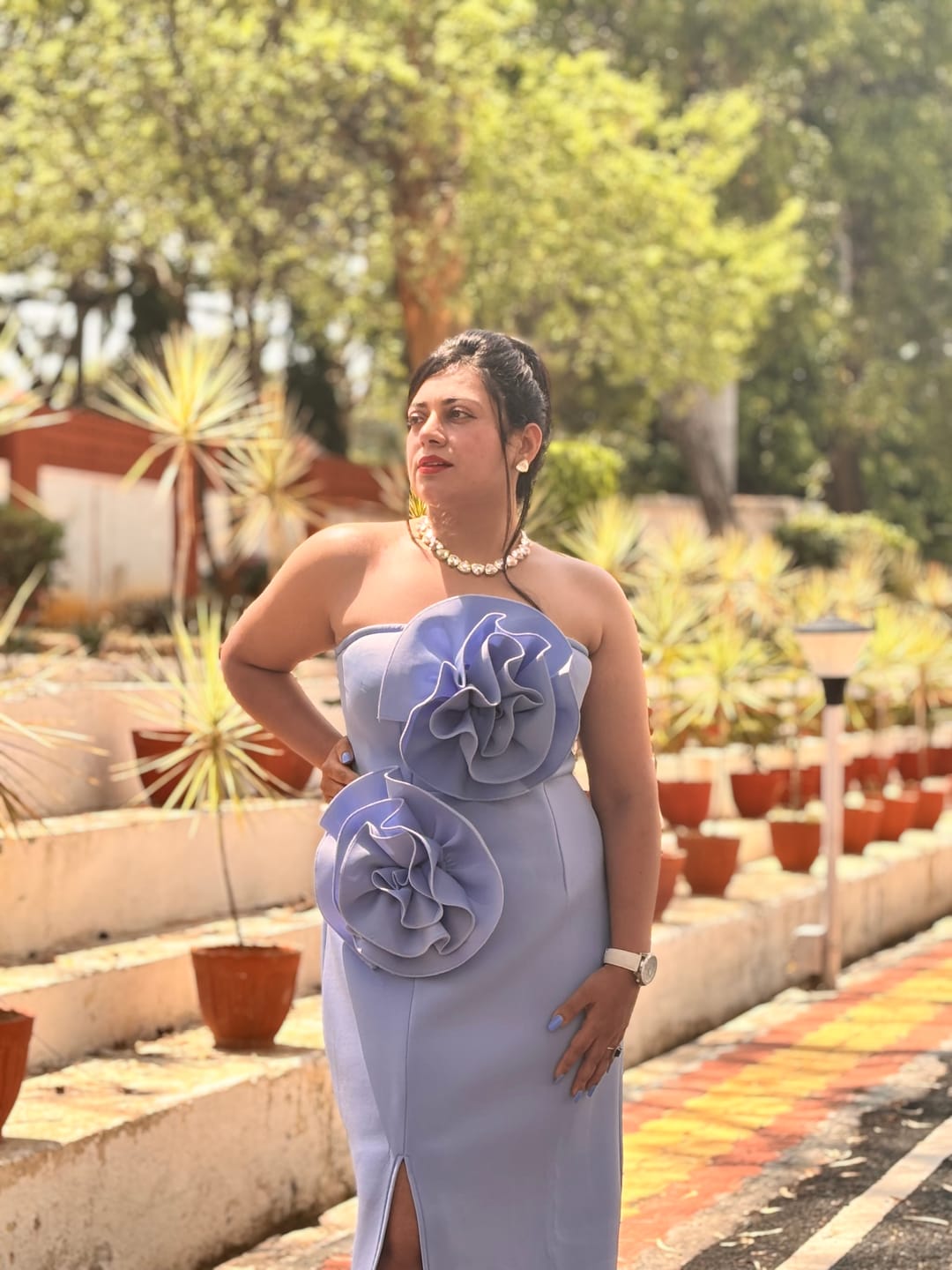 Customer photo review of Arrow Statement Dress