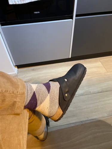 Customer photo review of Zueco Hombre Negro