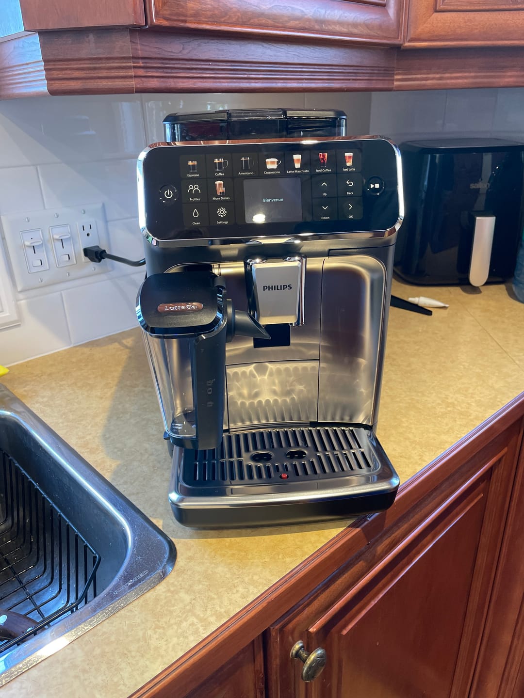 Customer photo review of Philips - Series 5500 LatteGo EP5544/90