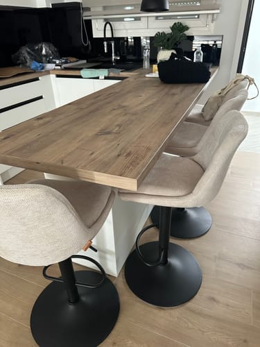 Customer photo review of Σκαμπό για Πάσο Κουζίνας Σετ 2 τεμ Κάθισμα Μπαρ Ρυθμιζόμενο Ύψος 63-84 εκ Διάφορα Χρώματα LJ-B195W02