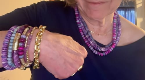 Customer photo review of Ramona Necklace