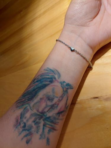 Customer photo review of Hopeless Romantic Bracelet - Silver