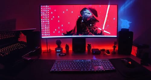 Customer photo review of CORSAIR K100 AIR Wireless Mechanical Gaming Keyboard