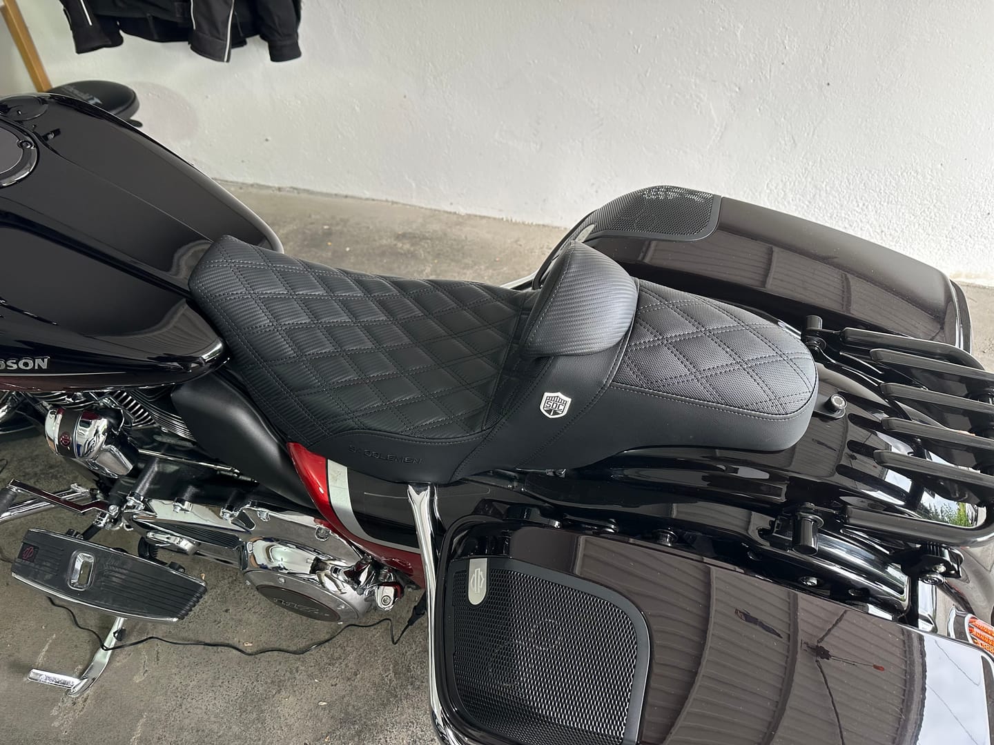 Customer photo review of SDC Performance Lehne für Touring ab 09