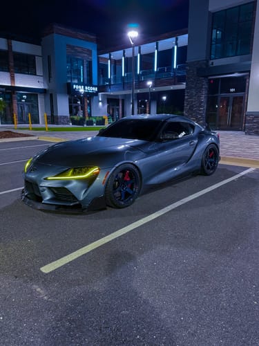 Customer photo review of Toyota Supra MKV A90/A91 JHP 3PC Carbon Fiber Front Lip - MK5 GR Supra