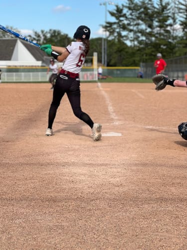 Customer photo review of Jax Batting Gloves | Kelly Green | Strap Cuff