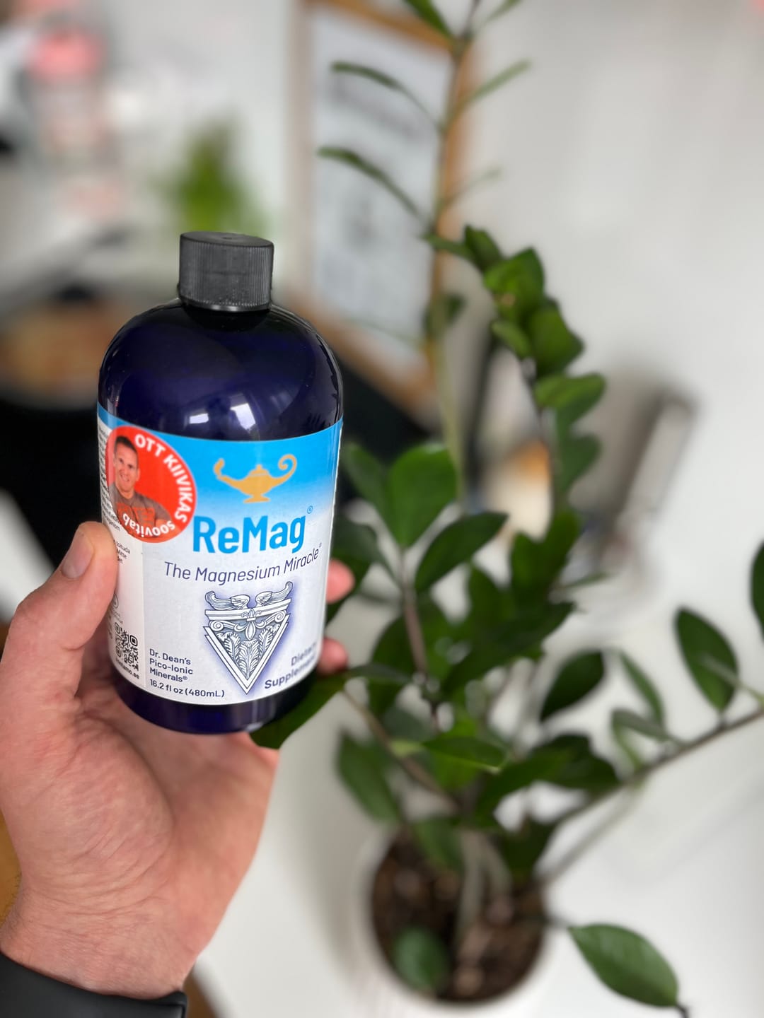 Customer photo review of ReMag® Liquid Magnesium, 480ml (toidulisand magneesiumiga)