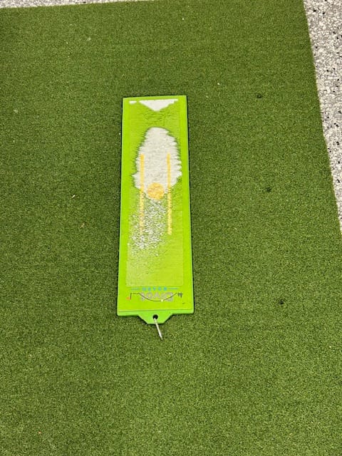 Customer photo review of PRE ORDER- Divot Board Turf Mat 4x5 -Mat Only - Perfect for Existing Divot Board Owners **SHIPS END OF APRIL**