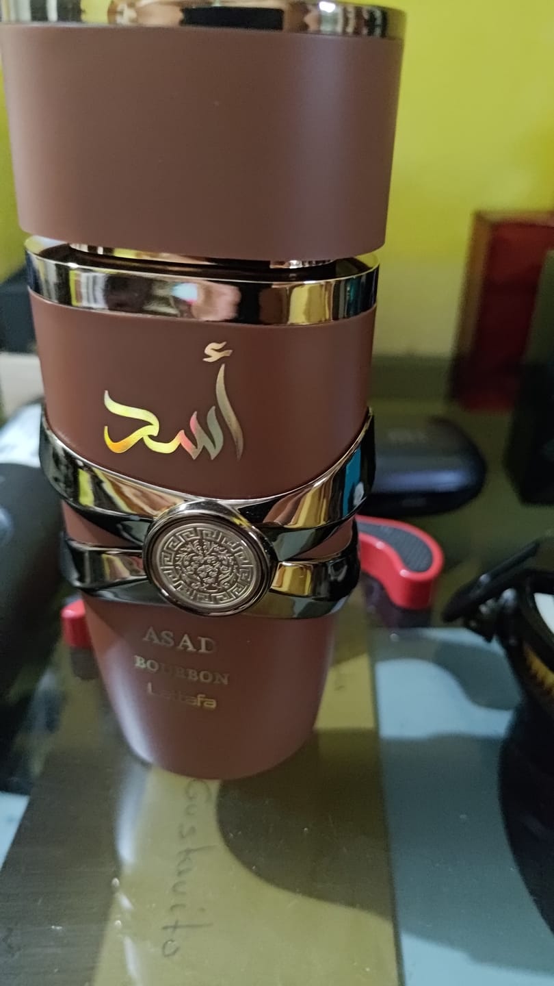 Customer photo review of Perfume Lattafa Asad Bourbon 100ml Edp