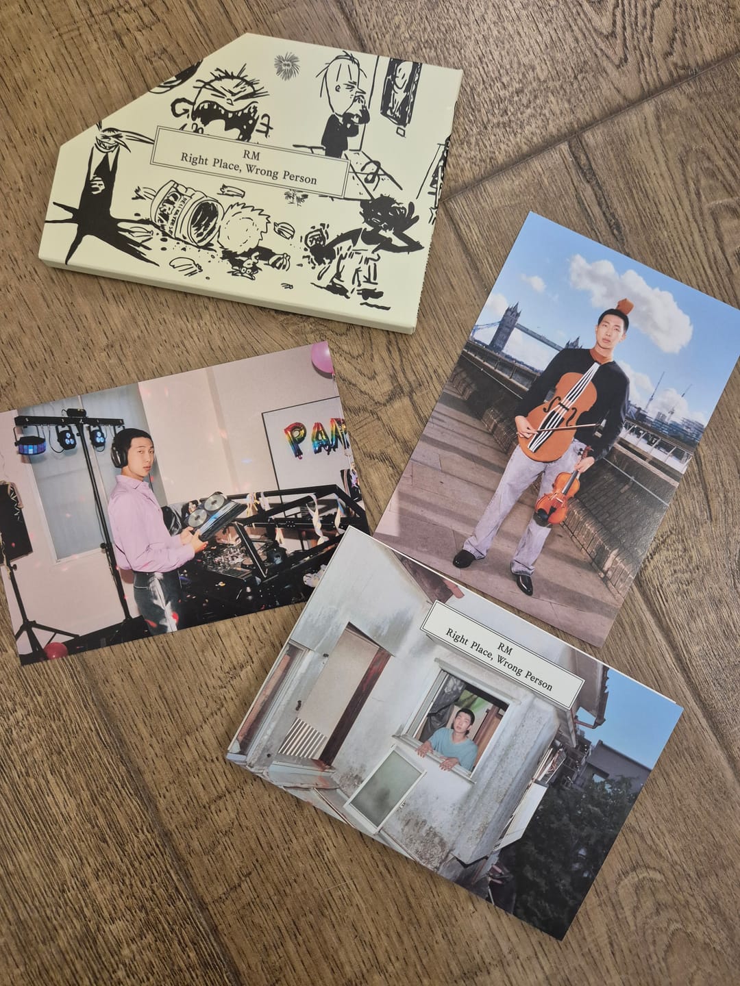 Customer photo review of RM - RIGHT PLACE, WRONG PERSON SOLO 2ND ALBUM WEVERSE ALBUM