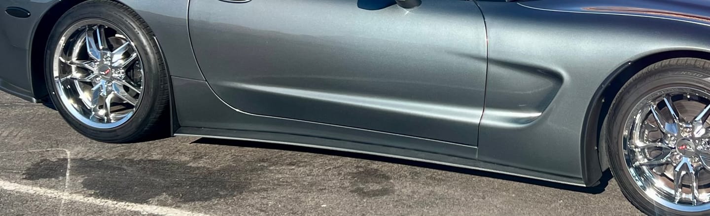 Customer photo review of Chevrolet Corvette C5 ZR1 Side Skirts Rocker Panels