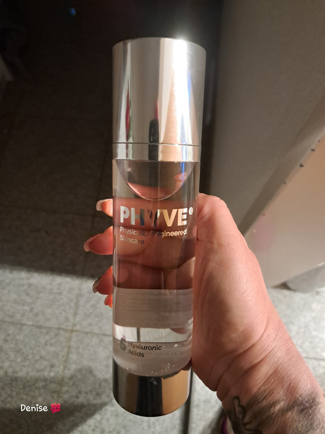 Customer photo review of PHYVE® - Hyaluron Serum
