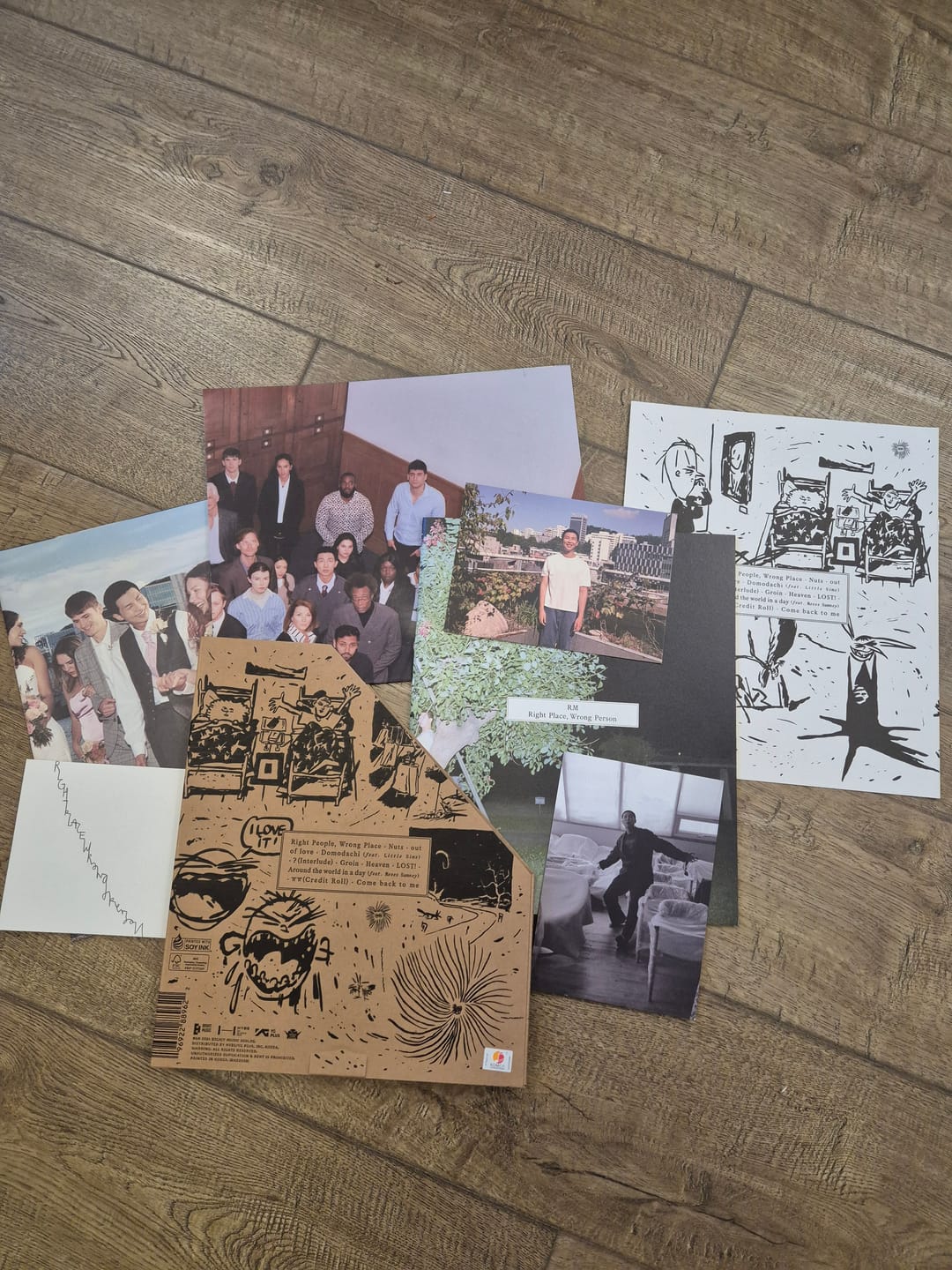 Customer photo review of RM - RIGHT PLACE, WRONG PERSON SOLO 2ND ALBUM WEVERSE ALBUM