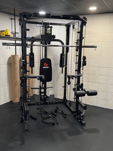 Customer photo review of EVOLPOW M2A Brute All-in-One Smith Machine Home Gym