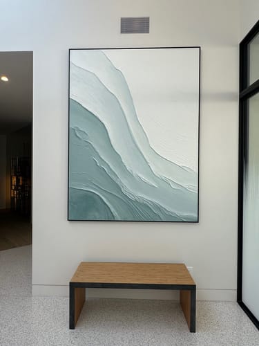Customer review photo for Plaster Art Texture Painting #SG234