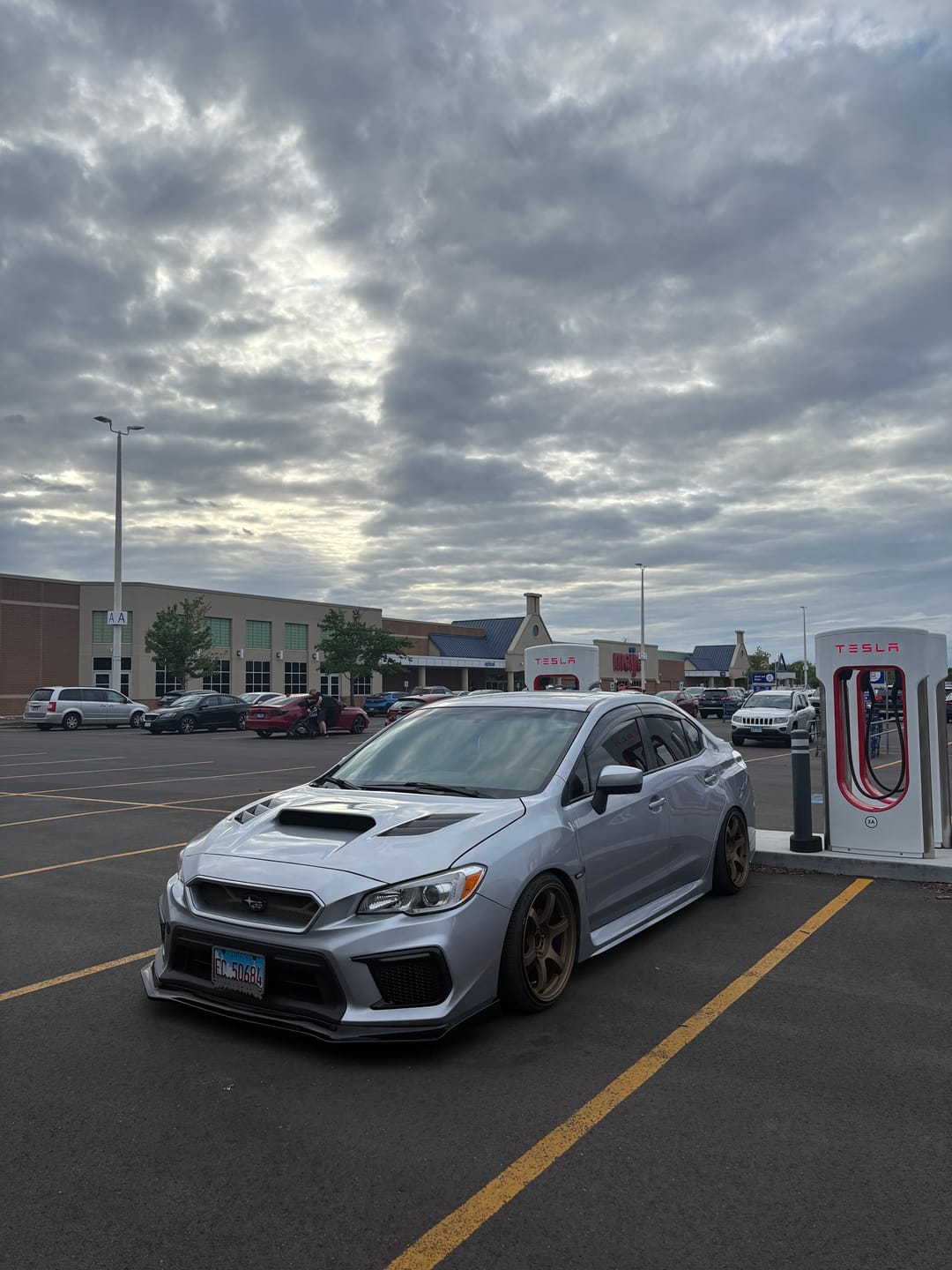 Customer photo review of 2018-21 Subaru WRX / STi CS Front Splitter Lip Ground Effect