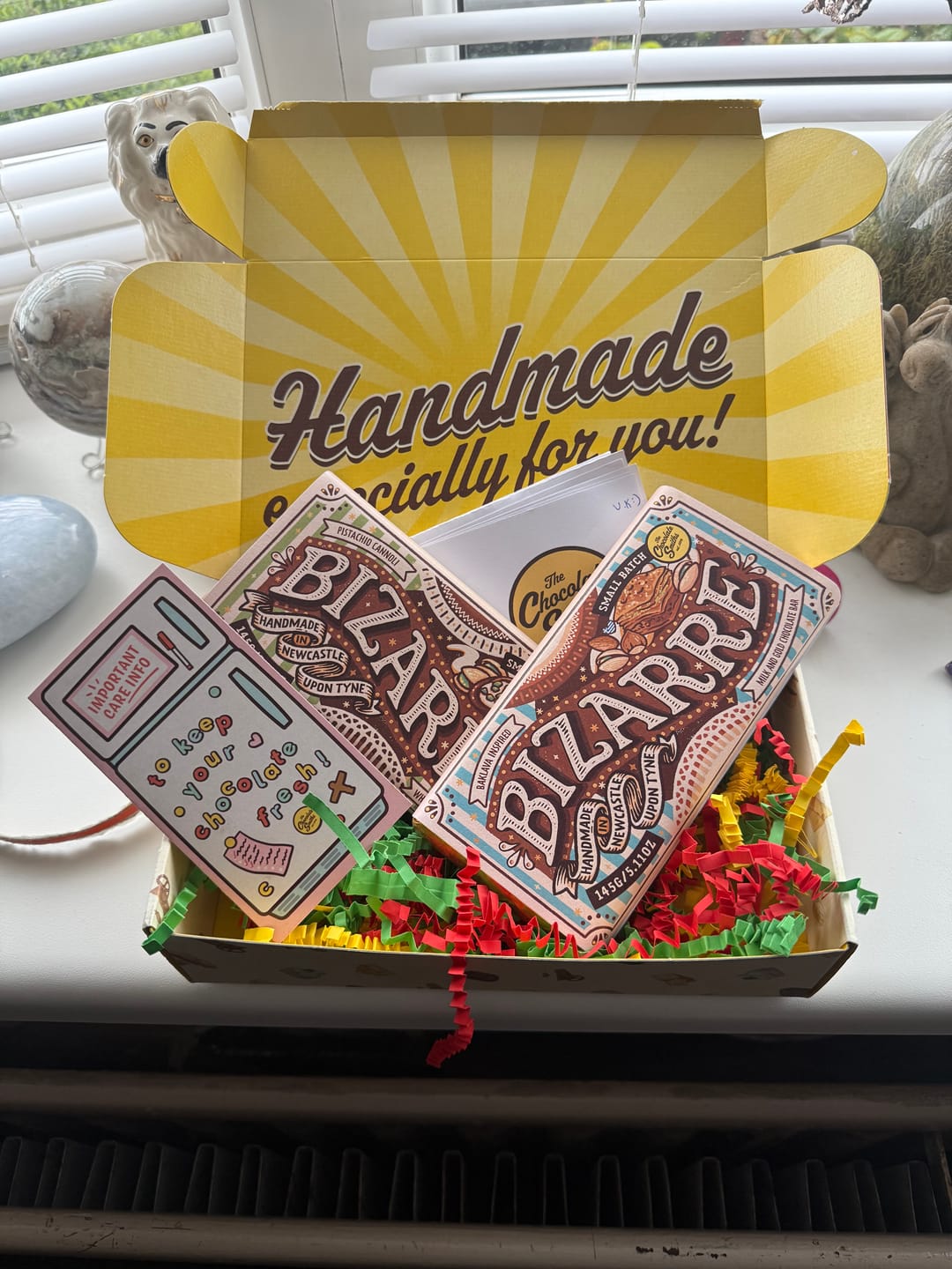 Customer photo review of Baklava Inspired What D' Yee Want Wednesday Chocolate Bar 145g