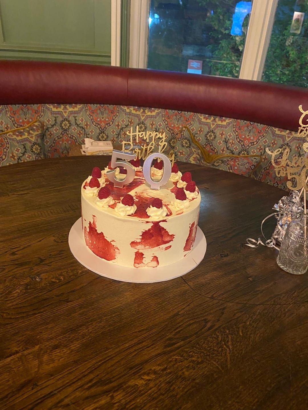 Customer photo review of Raspberry Ripple Cake
